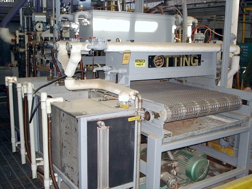 OTTING Fluid Dyer, 1984 yr, 40" wide x 11